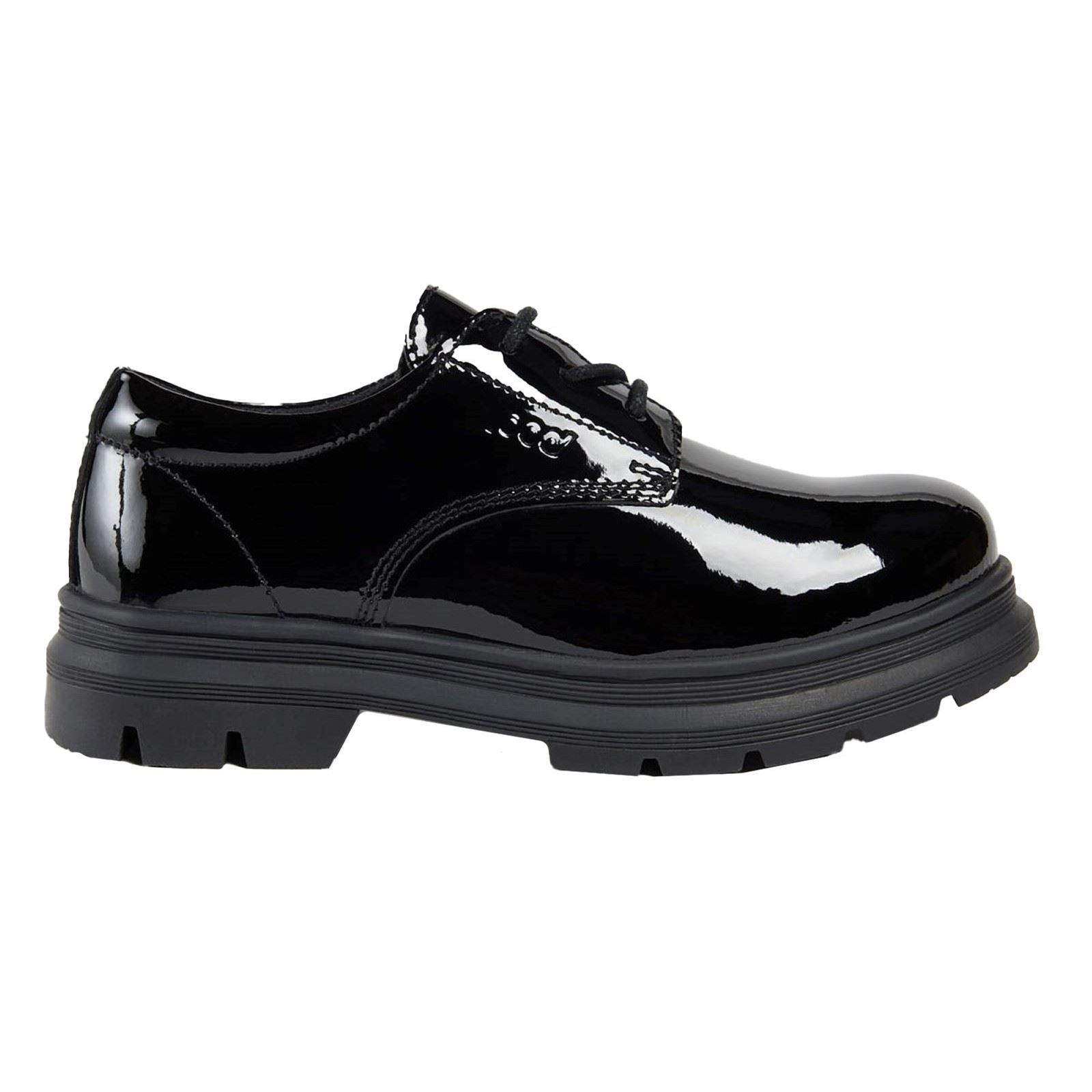 Pod Irene Faux Leather Youth Girl's Black Patent Shoes
