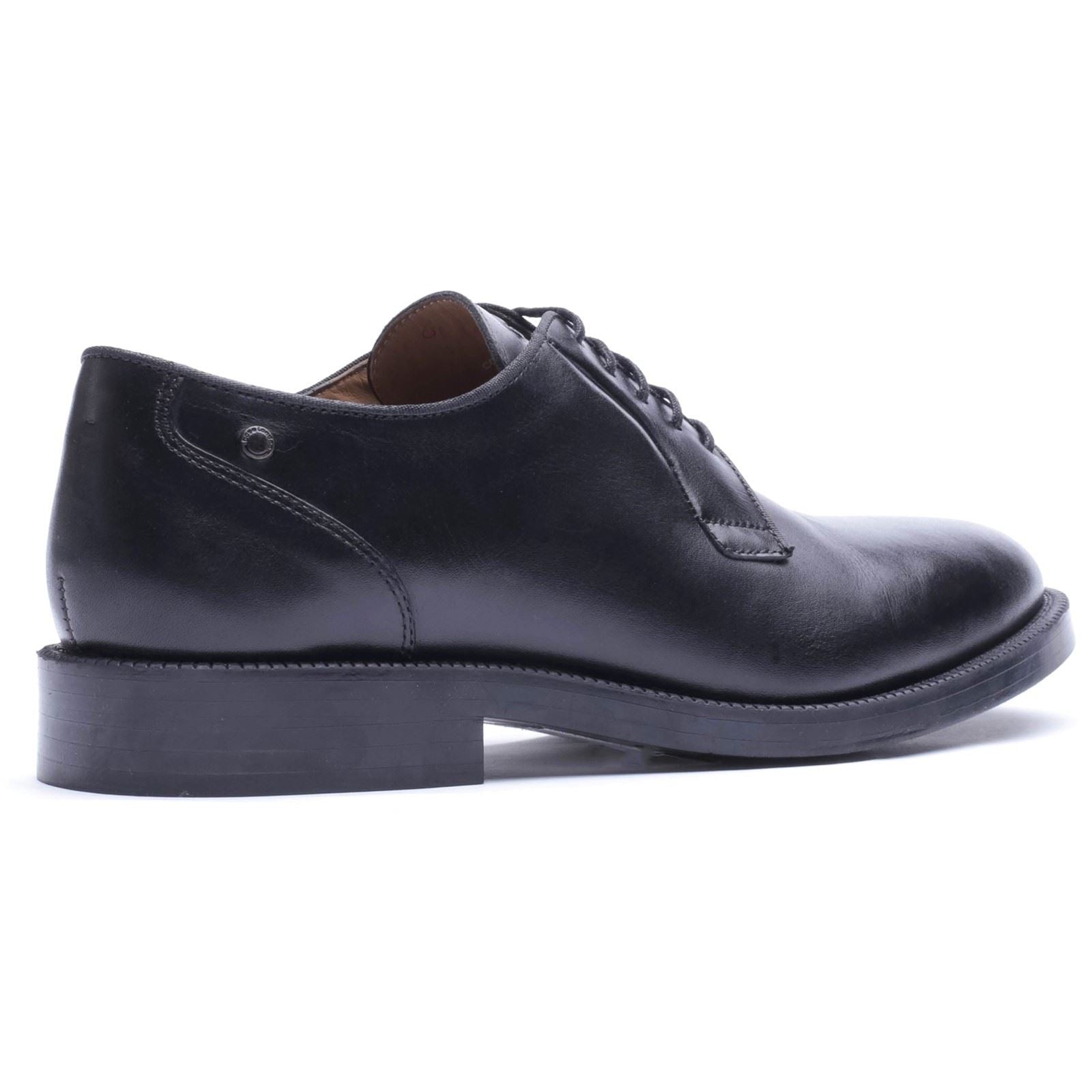 Base London Luca Leather Men's Black Derby Shoes