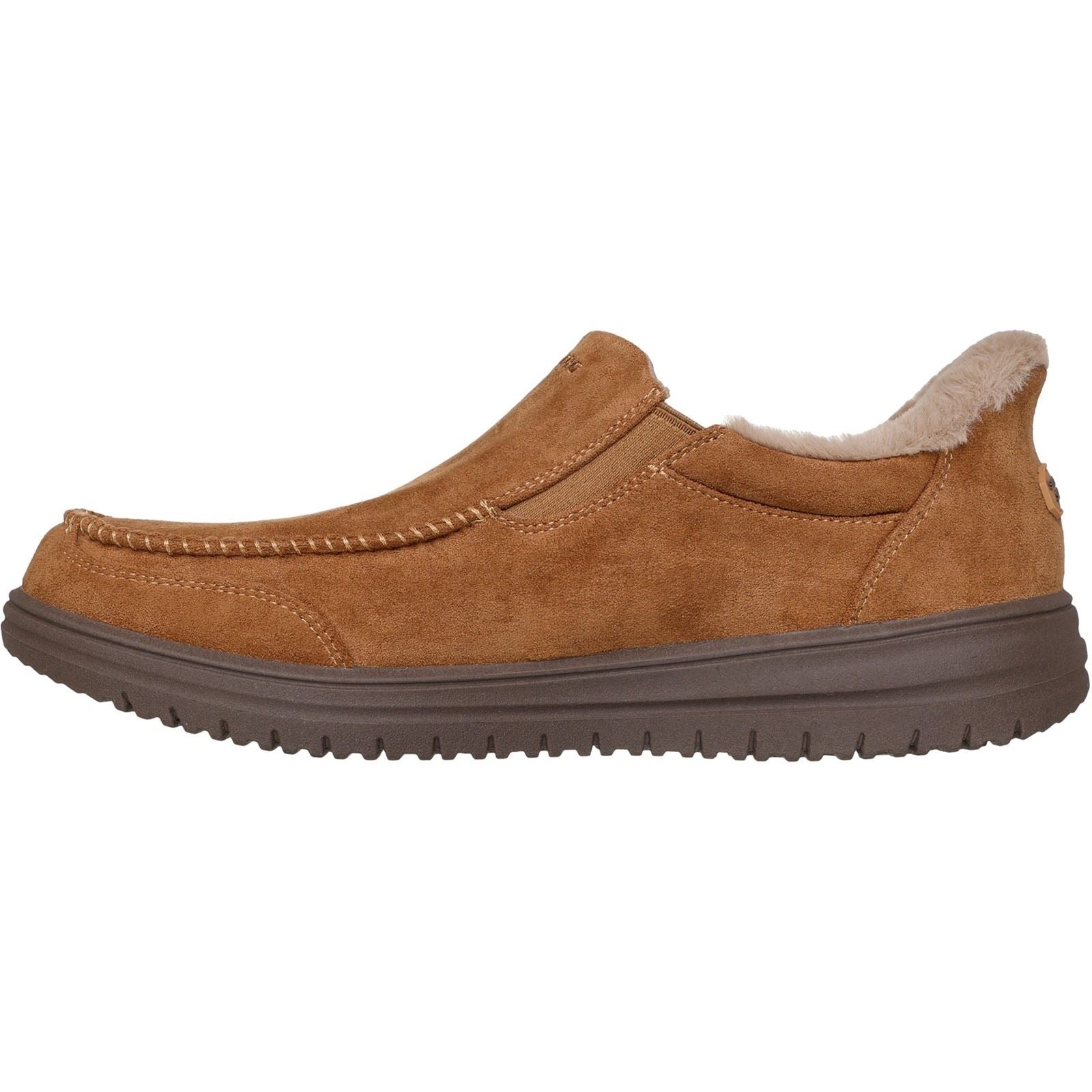 Skechers Murette Scofield Textile Men's Chestnut Slippers