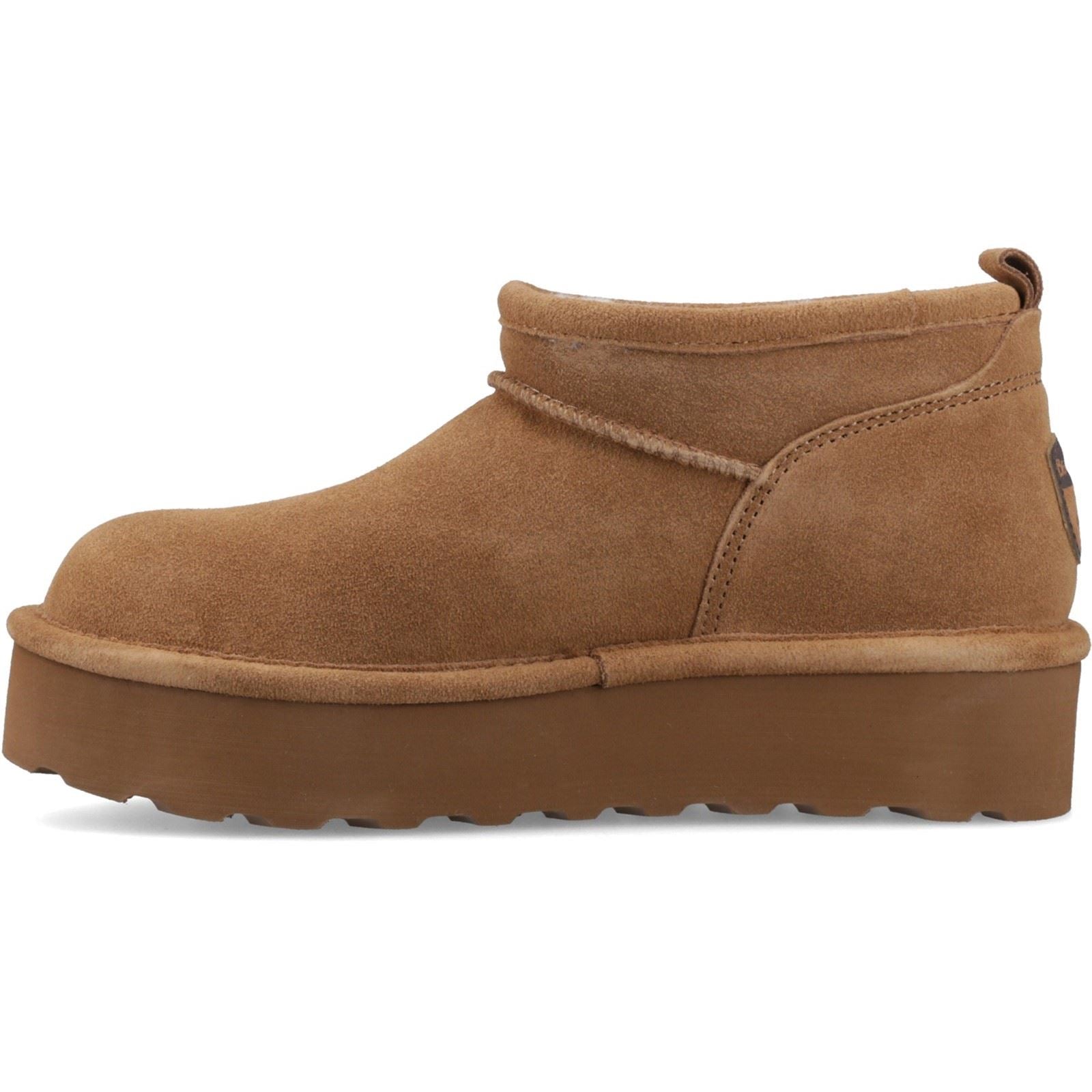 Bearpaw Retro Super Shorty Suede Women's Hickory Winter Ankle Boots