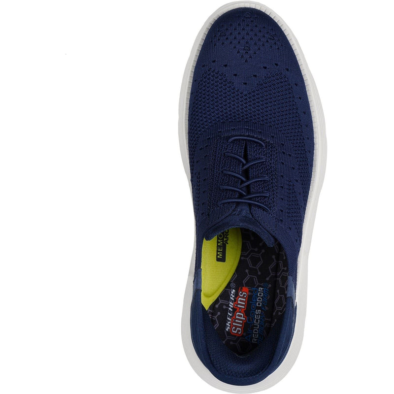 Skechers Garza Palma Synthetic Men's Navy Trainers