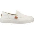 HEYDUDE Sunapee Coastline Cotton Blend Men's Bone Loafers