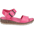 Hush Puppies Ellie Leather Women's Fuchsia Sandals
