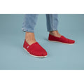 TOMS Alpargata 100% Cotton Men's Red Espadrilles