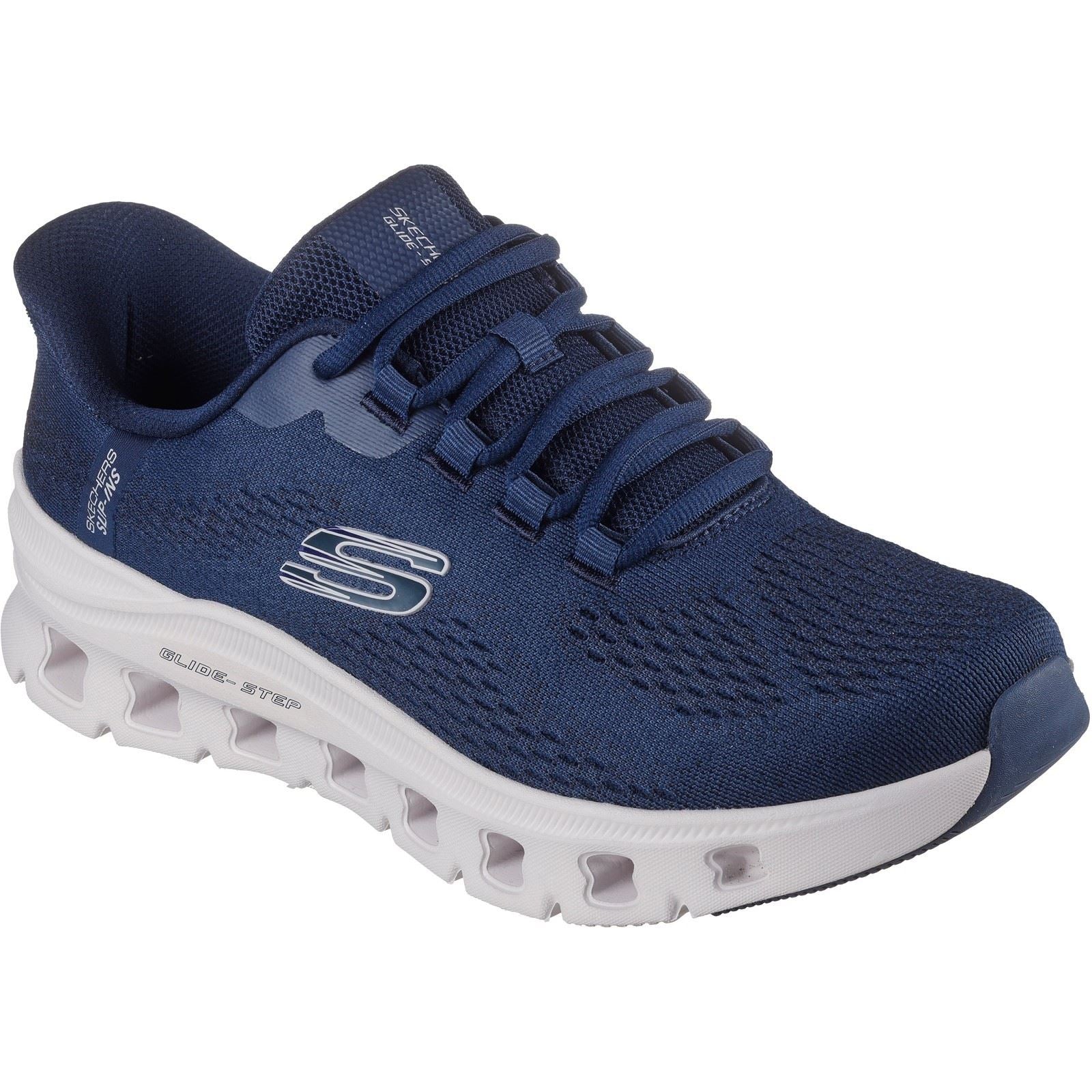 Skechers Glide-Step Pro Elron Textile Men's Navy Trainers