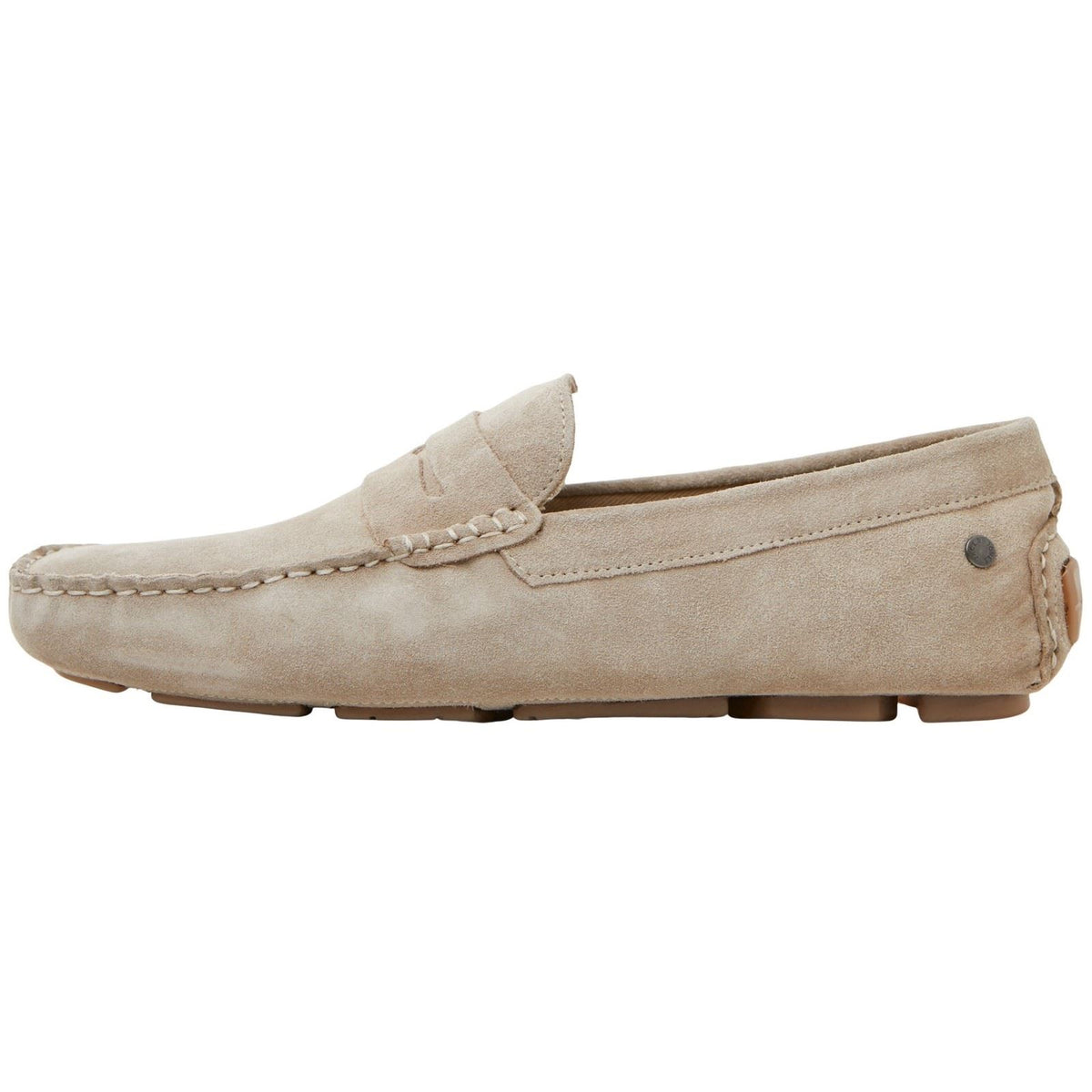 Jack & Jones Jensen Suede Men's Moonbeam Loafers