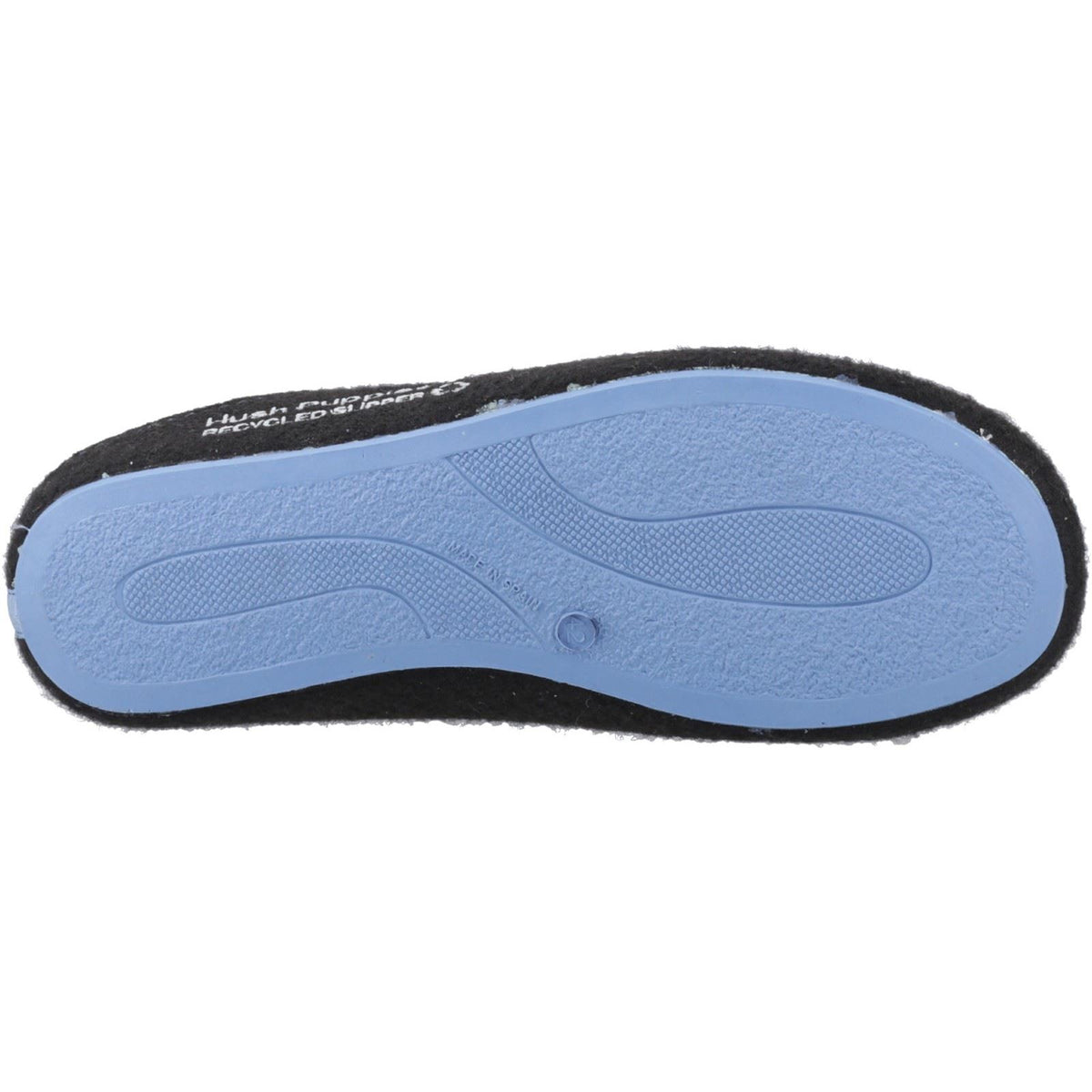 Hush Puppies The Good Slipper 90% Recycled RPET Synthetic Men's Black/Blue Slippers