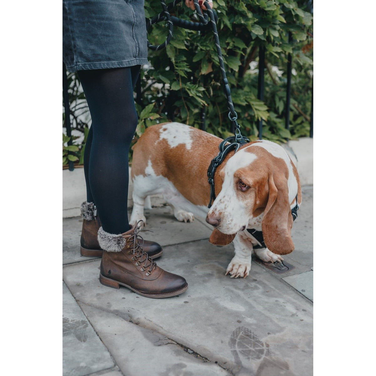 Hush Puppies Effie Faux Fur Women's Brown Boots