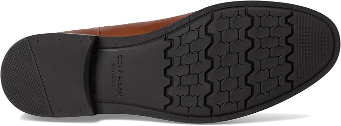 Cole Haan Newmark Grand British Tan Leather Men's Brown Chelsea Boots