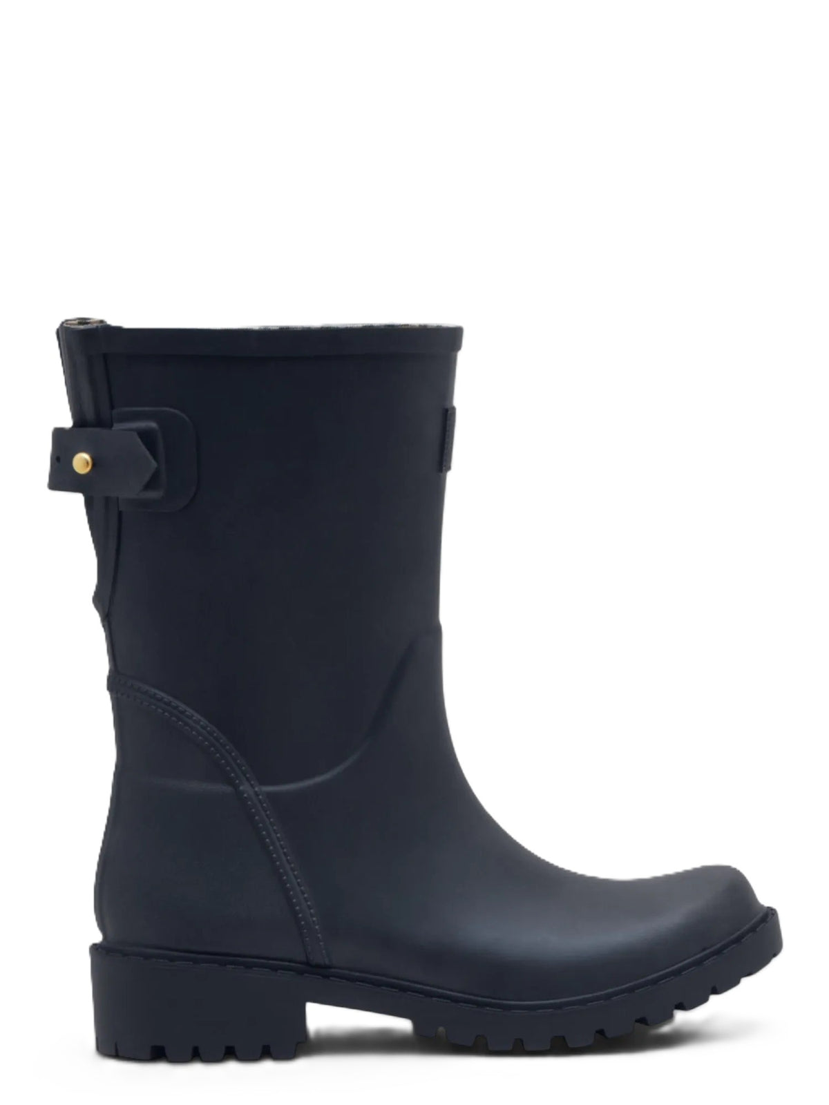 Joules Wistow Rubber Women's Navy Blue Mid Wellington Boots