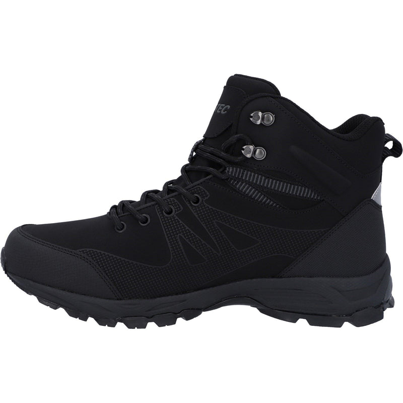 Hi-Tec Jackdaw Mid WP Synthetic Men's Black/Carbon Grey Hiking Boots