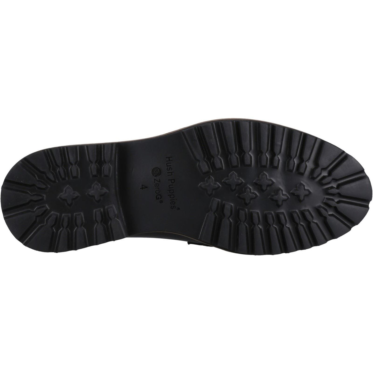 Hush Puppies Gianna Leather Women's Black Loafers