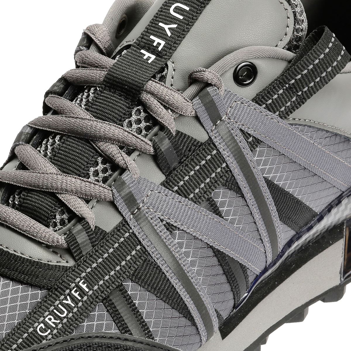 Cruyff Fearia Men's Mid Grey Trainers