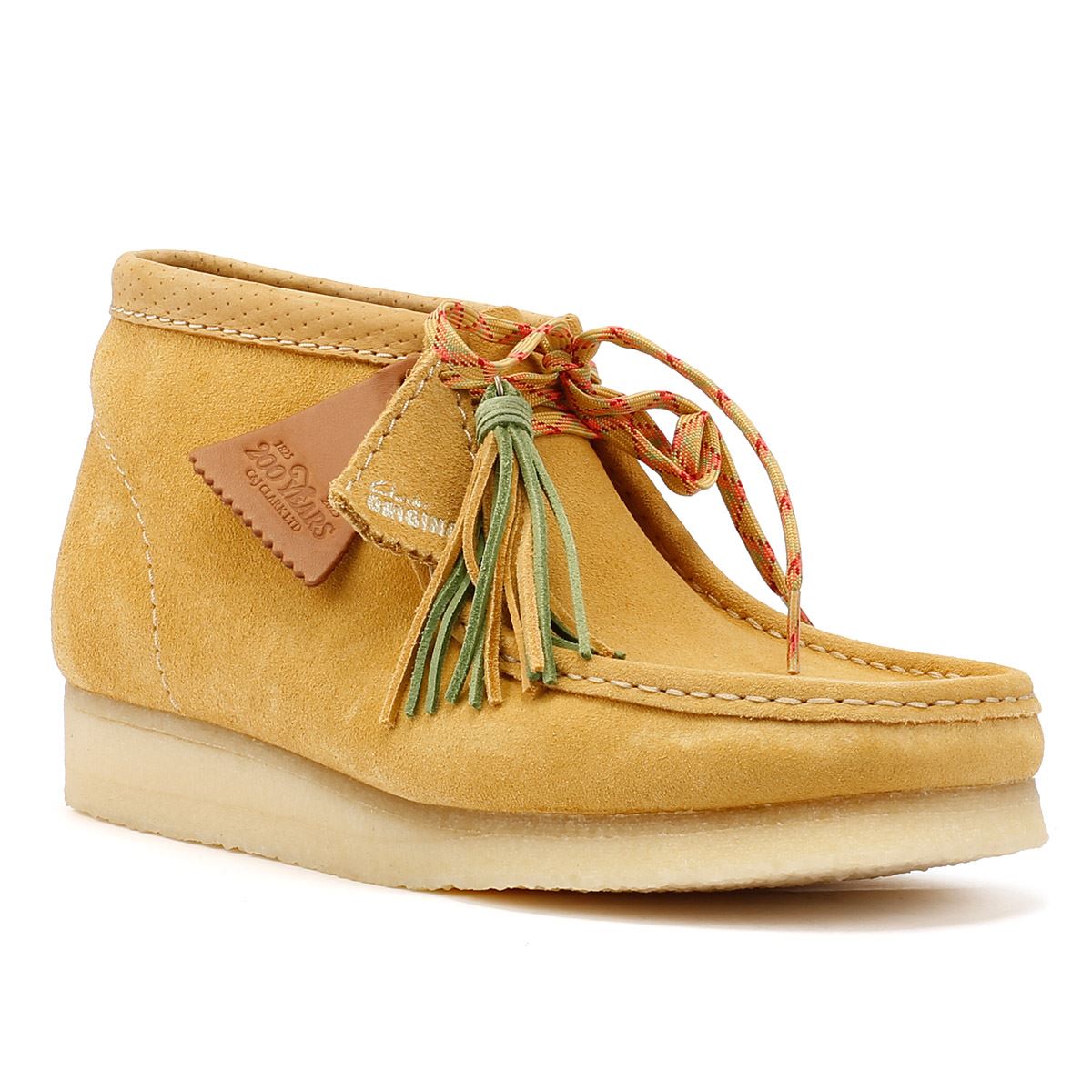 Clarks Originals Wallabee Suede Men's Golden Tan Boots