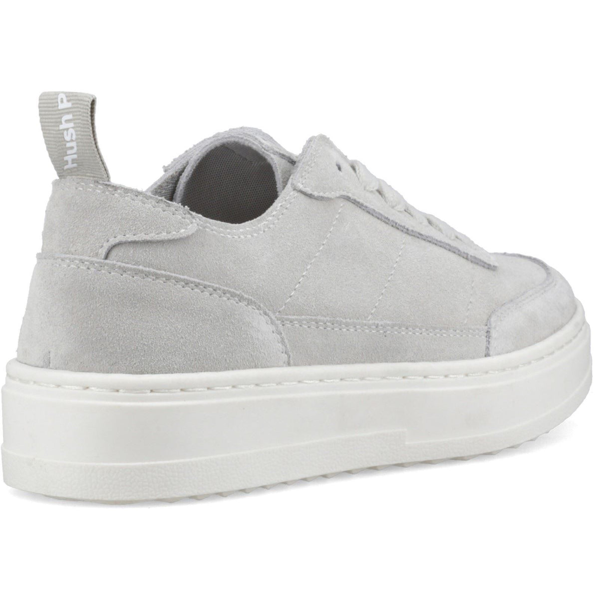 Hush Puppies Nesta Leather Women's Grey Standard Trainers