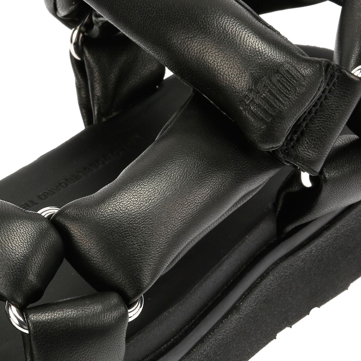 FitFlop Gen-FF Soft Leather Women's Black Sandals