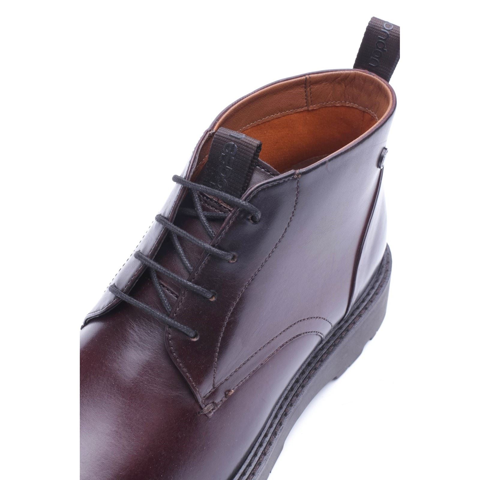Base London Havoc Leather Men's WASHED BROWN Ankle Boots