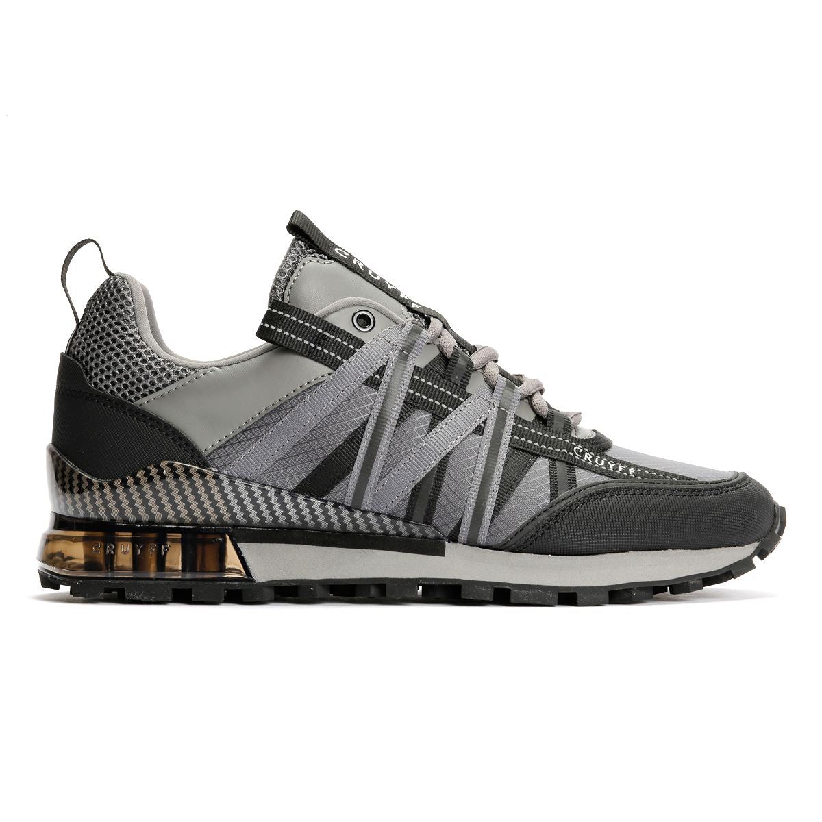 Cruyff Fearia Men's Mid Grey Trainers