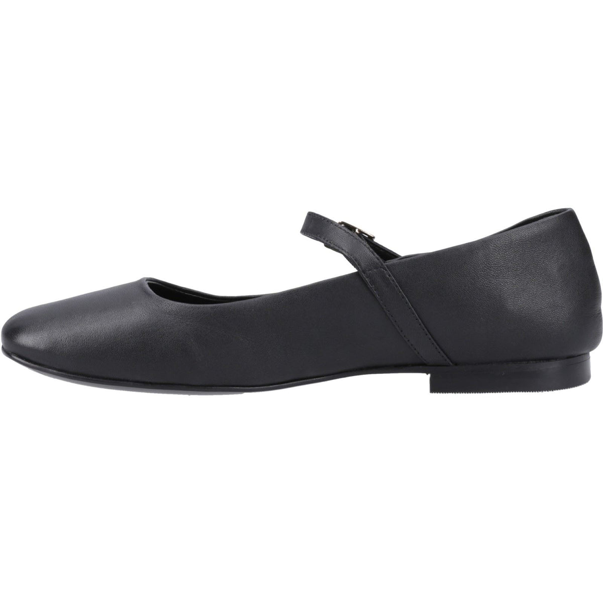 Hush Puppies Pasha Leather Women's Black Leather Shoes