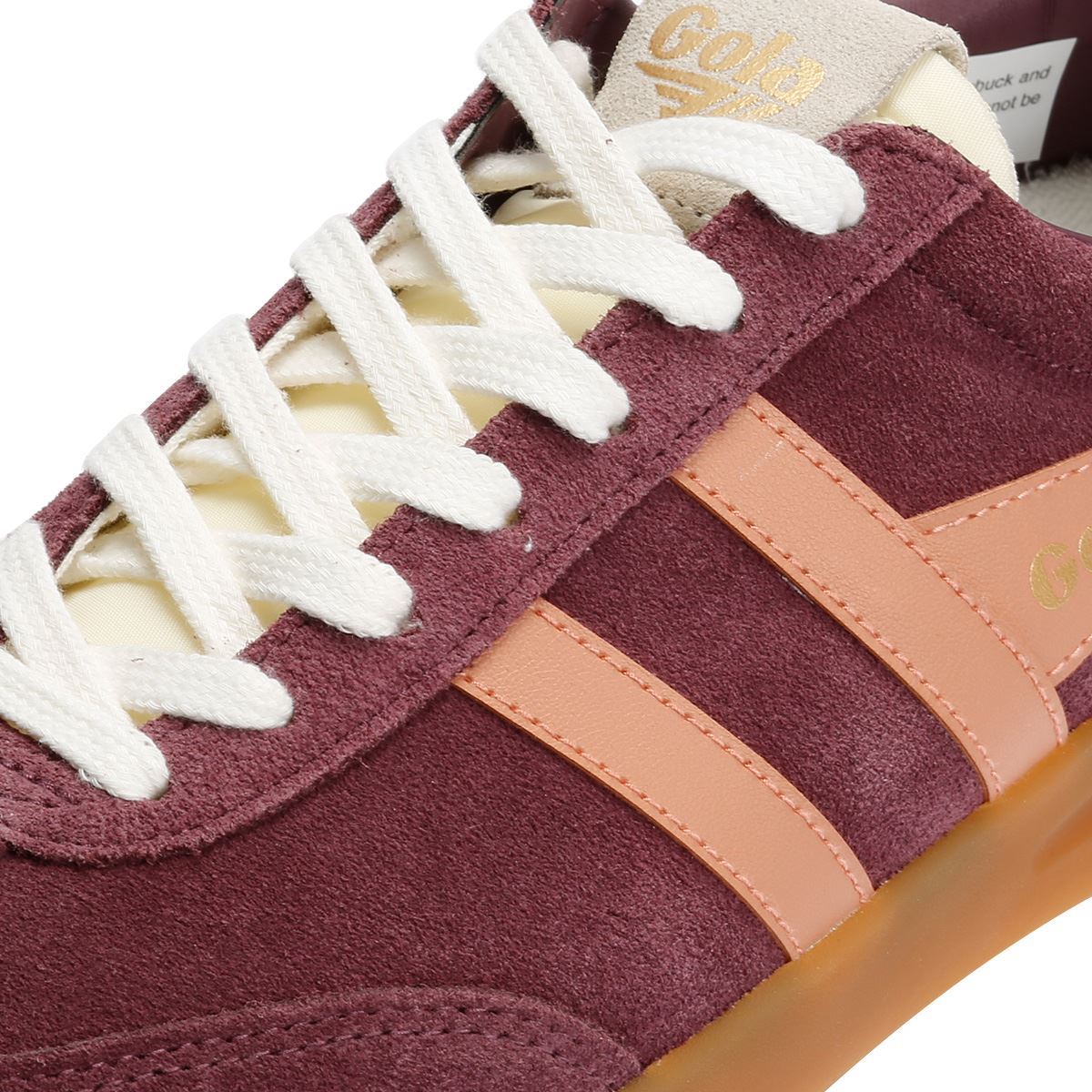 Gola Cyclone Suede Women's Windsor Wine/Terracotta/Candy Trainers