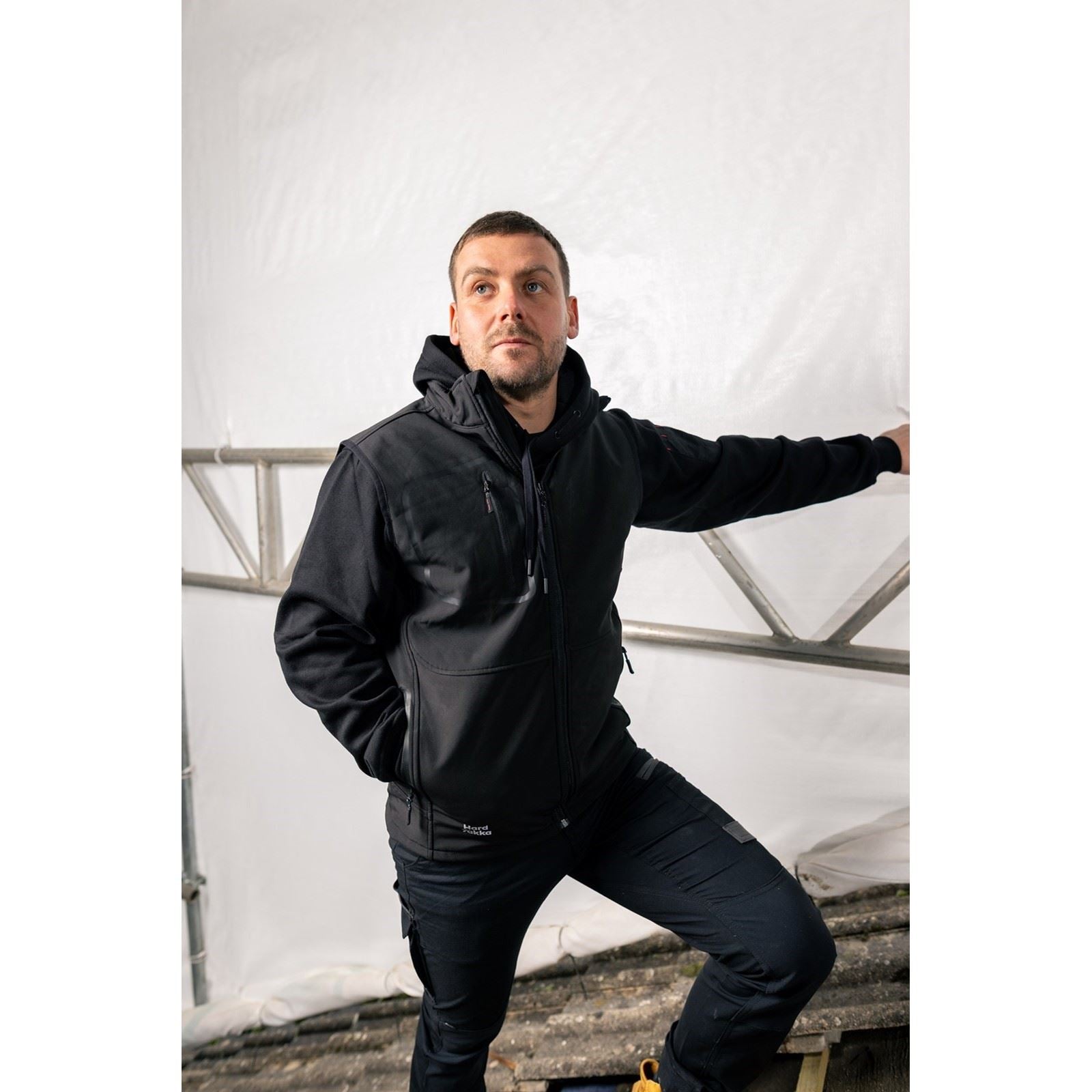 Hard Yakka Toughmaxx Men's Black Gilets