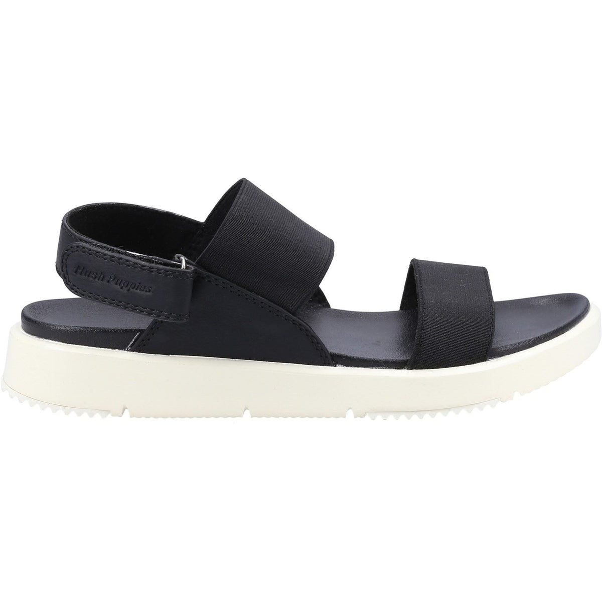 Hush Puppies Selina Synthetic Women's Black Sandals