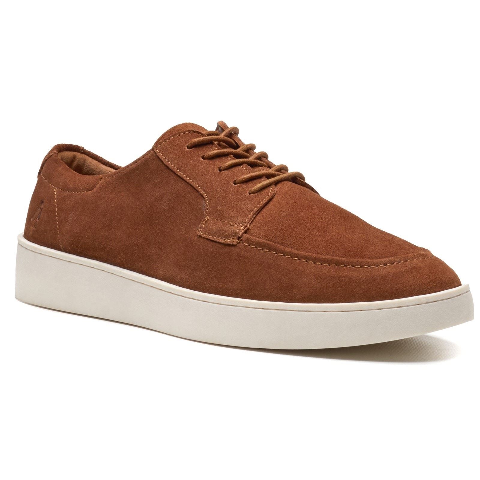 Hush Puppies Riven Lace Up Leather Men's TAN Lace-Up Shoes