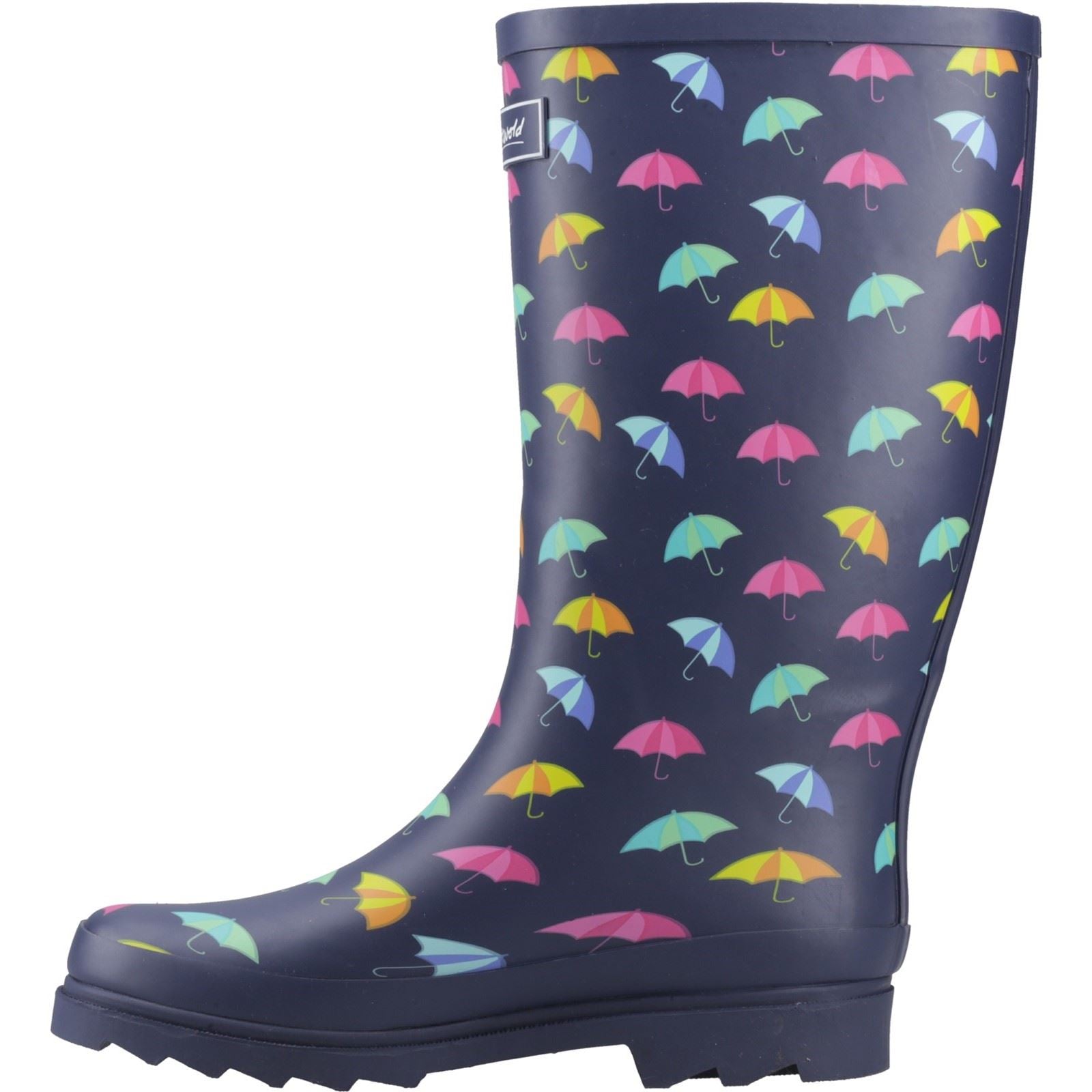 Cotswold Cleeve Tall Rubber Women's Navy Wellington Boots