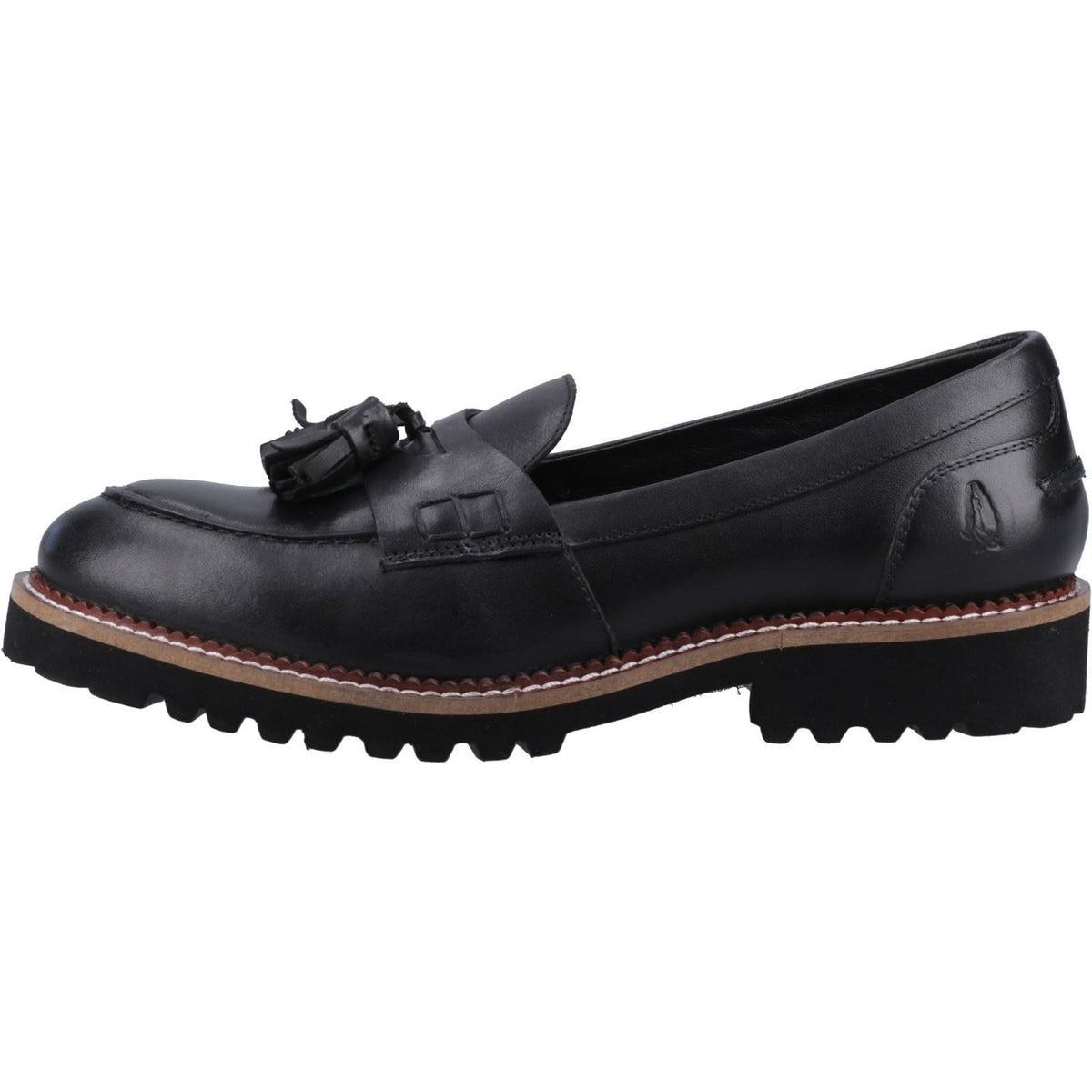 Hush Puppies Ginny Suede Women's Black Loafers