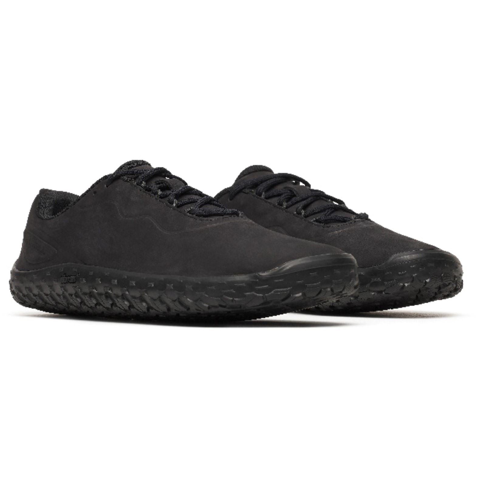 Merrell Vapor Glove 7 Leather Men's Black Trail Running Shoes