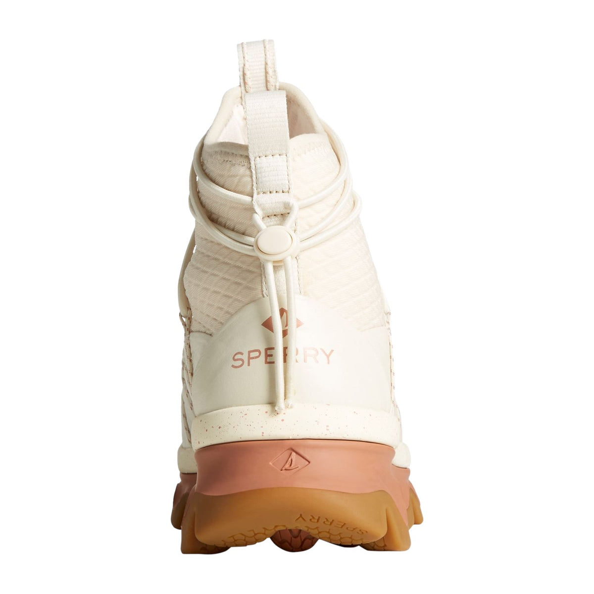 Sperry Saltwater 3D Textile White Wellington Boots