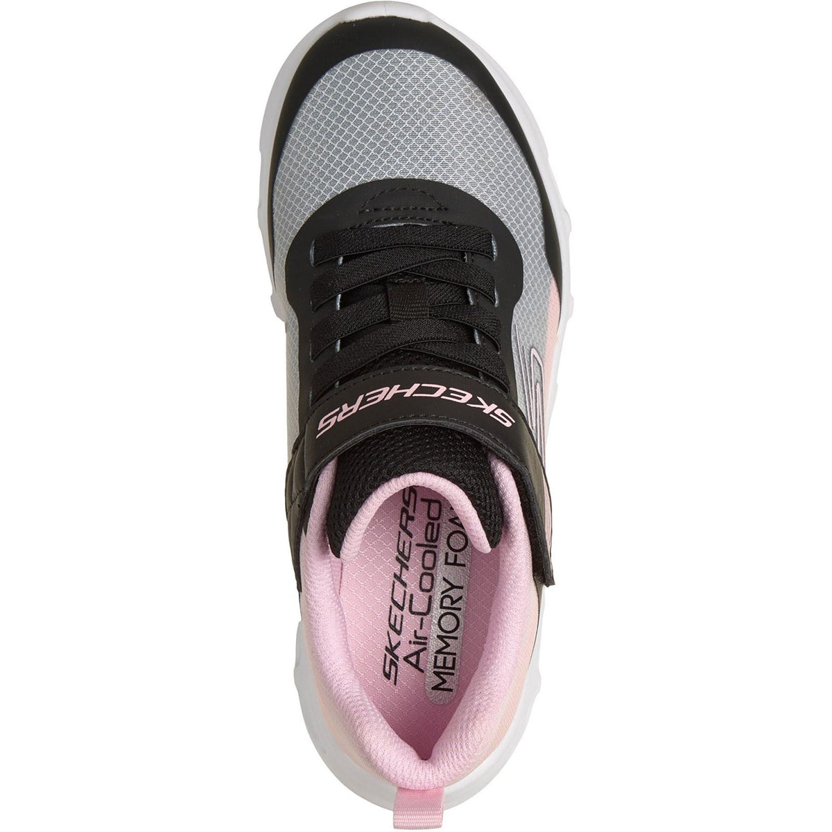 Skechers Glide-Step Drift Textile Kids Black/Multi Trainers