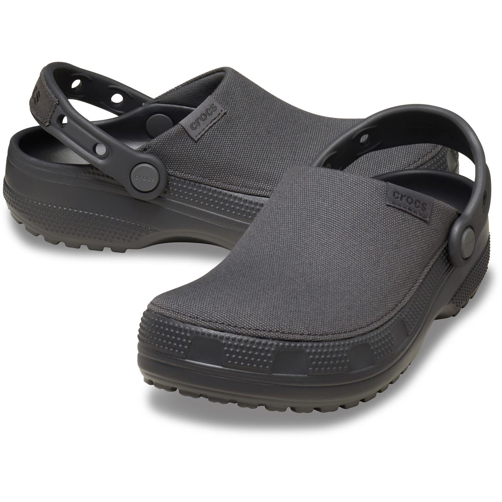Crocs Classic Crafted Cotton Black Sand Clogs
