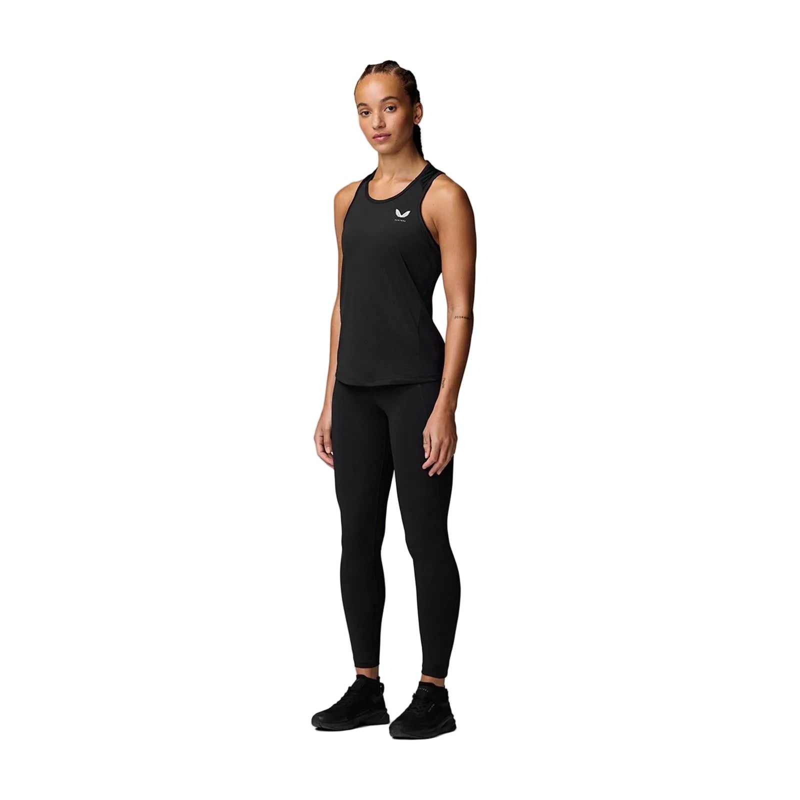 Castore Tank Top Polyester Women's Black Activewear Tank Tops