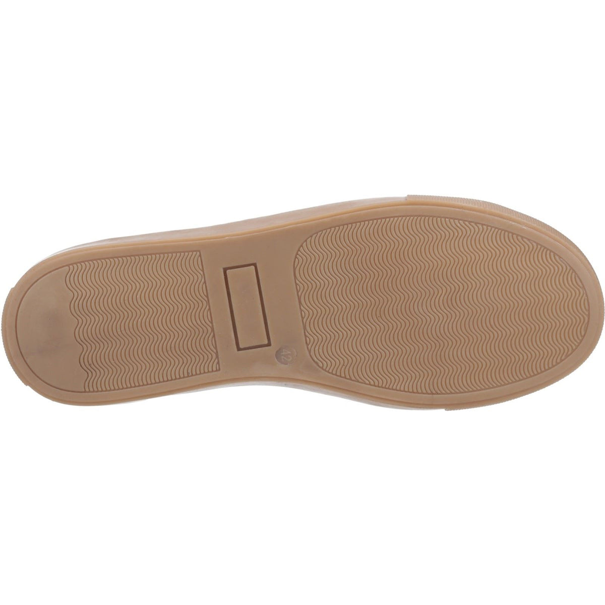 Hush Puppies Colton Leather Men's Coffee Trainers