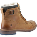 Hush Puppies Jordan Leather Men's Tan Ankle Boots