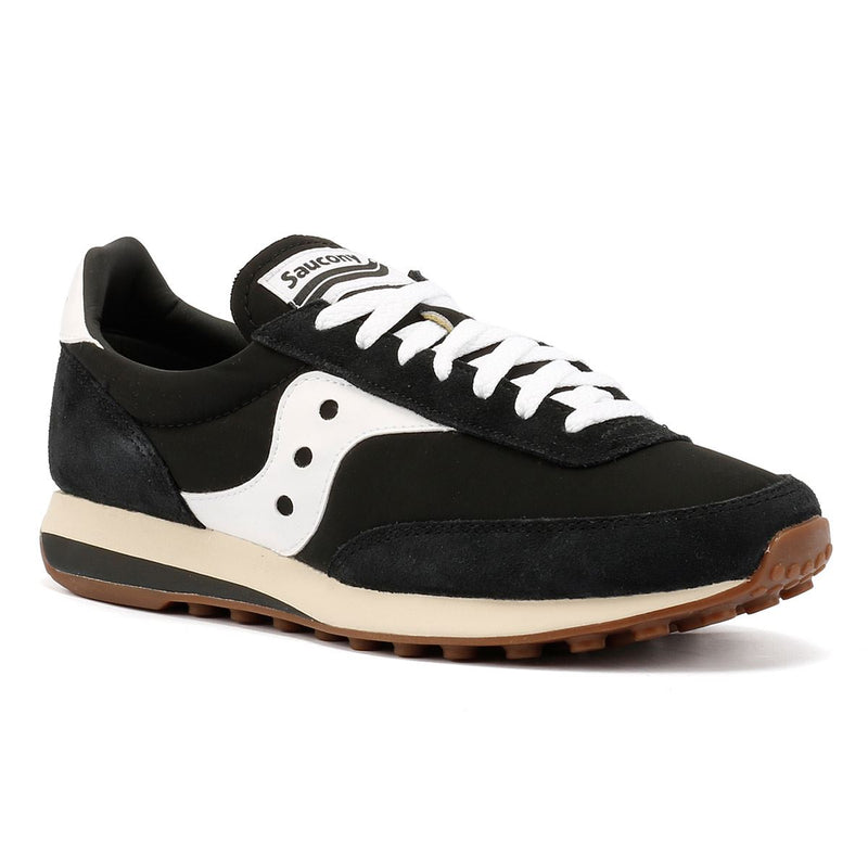 Saucony Trainer 80 Black/White Trainers