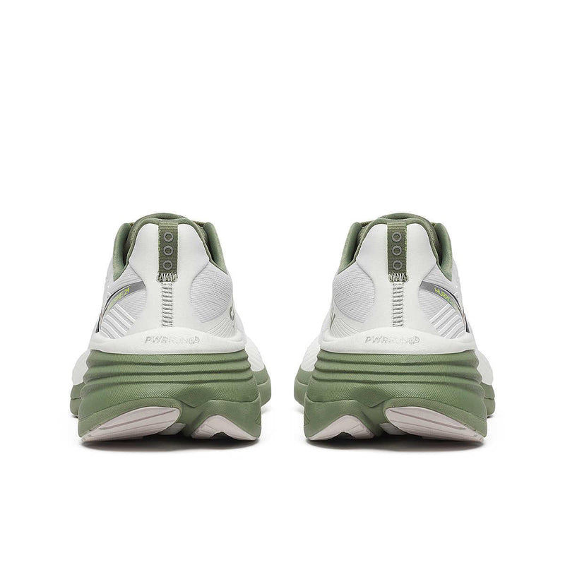 Saucony Hurricane 24 Men's White/Olive Trainers