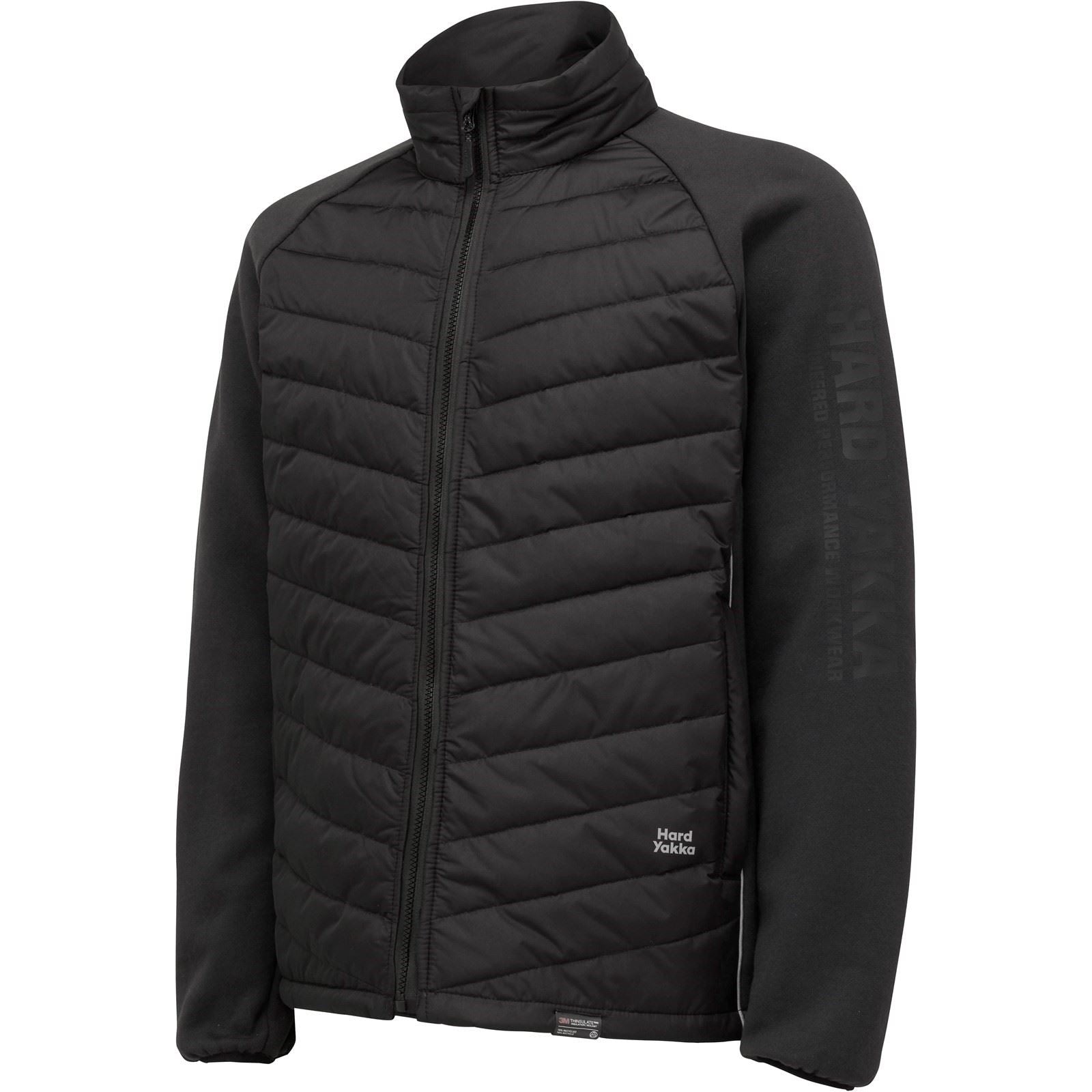 Hard Yakka Apex Hybrid Men's Black Jacket