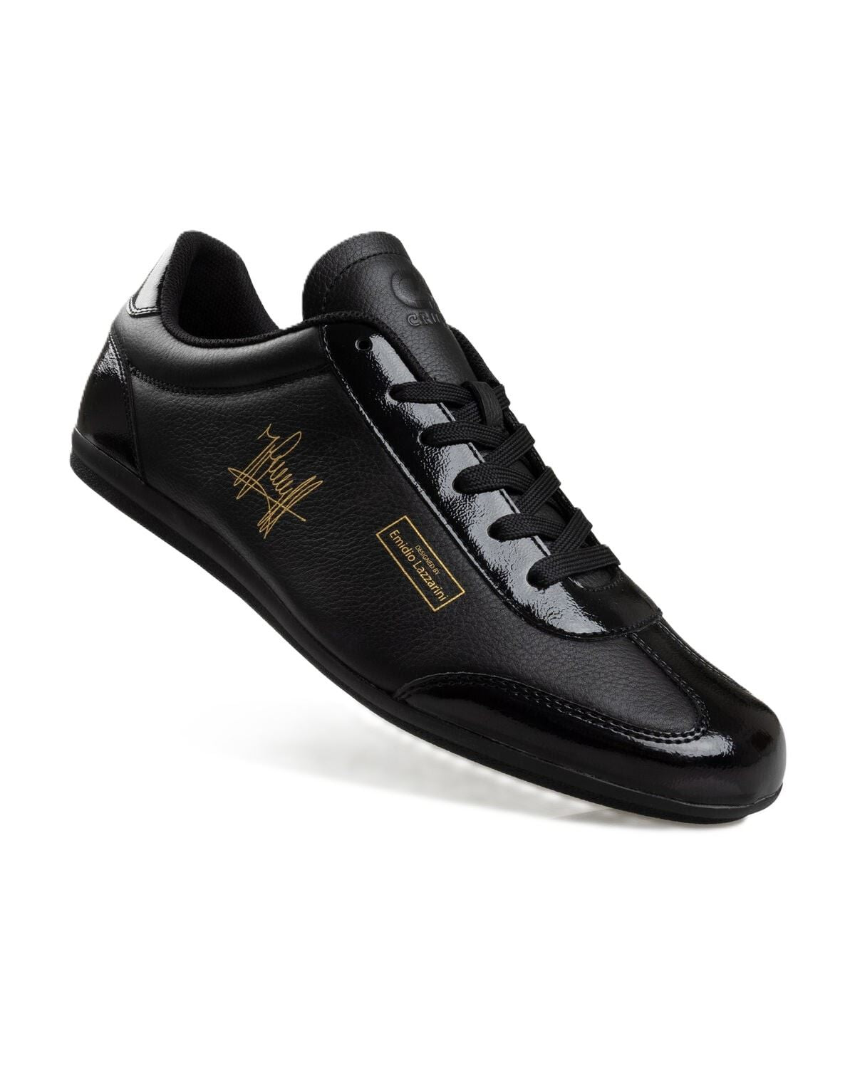 Cruyff Recoupa Leather Men's Black Mono Trainers