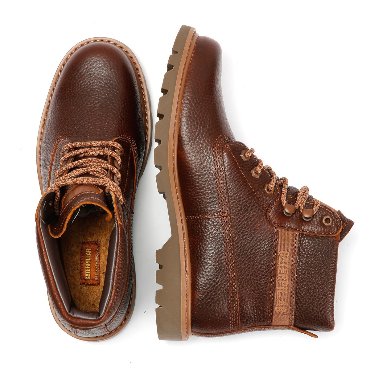 Caterpillar Colorado 2.0 Leather Men's Glazed Ginger Boots