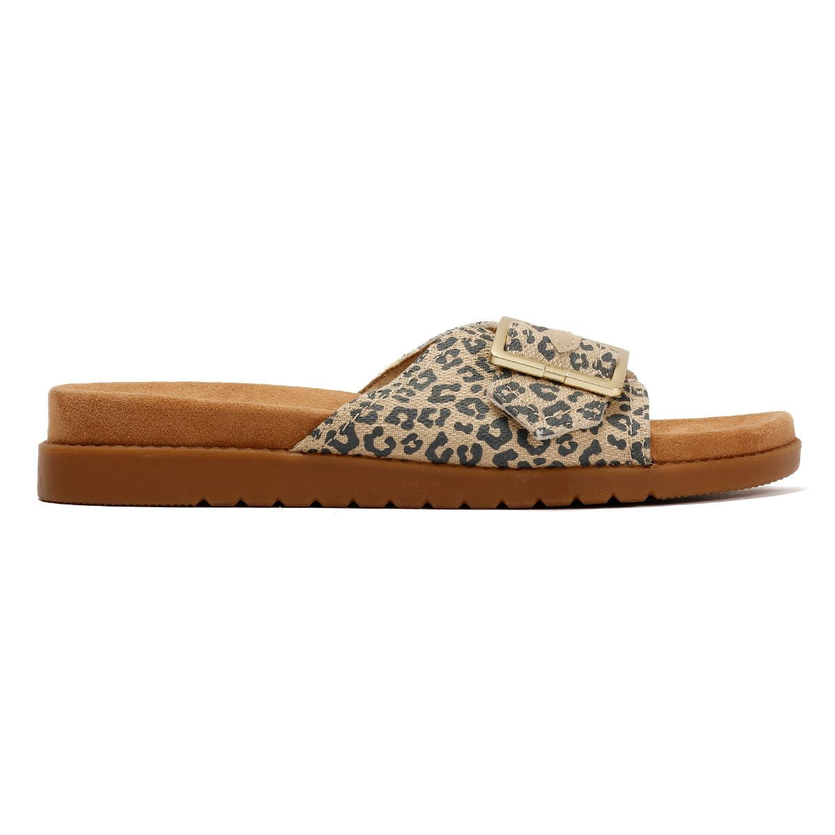 TOMS Marin Slide Women's Leopard Sandals