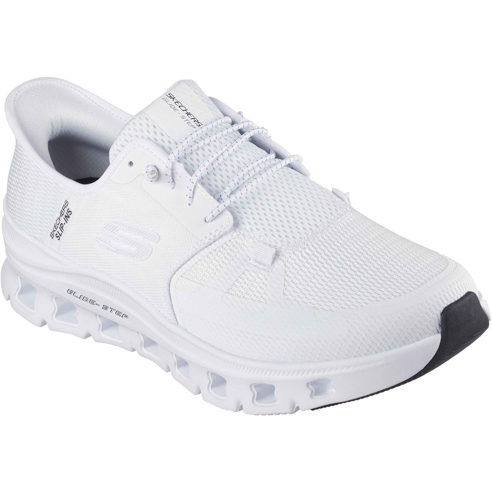 Skechers Glide-Step Pro Textile Men's White Standard Trainers
