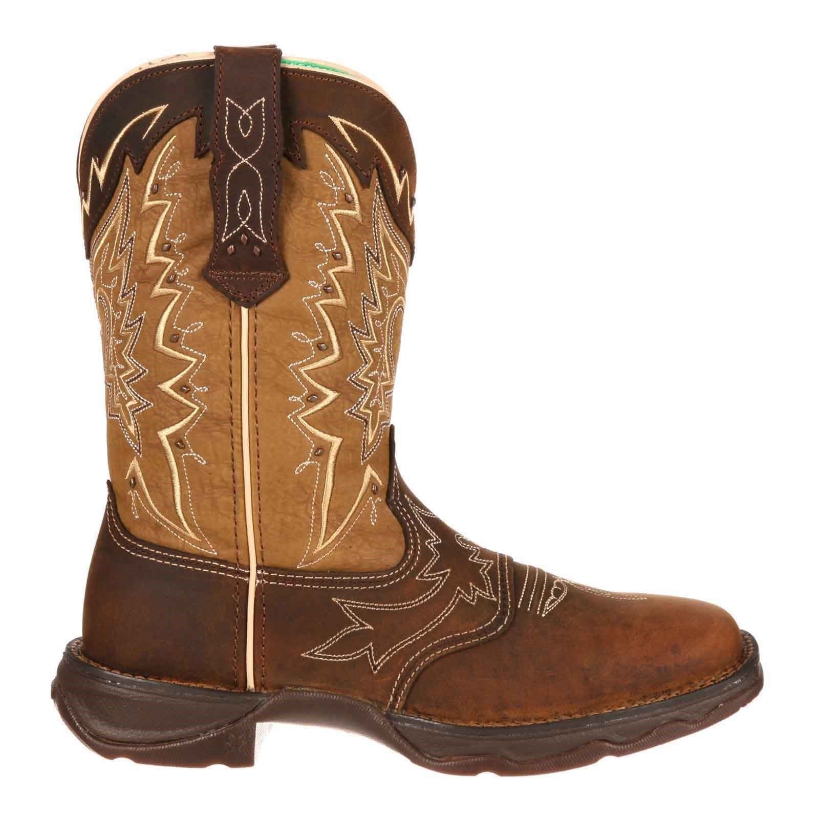 Durango Lady Rebel Leather Women's Nicotine/Brown Boots