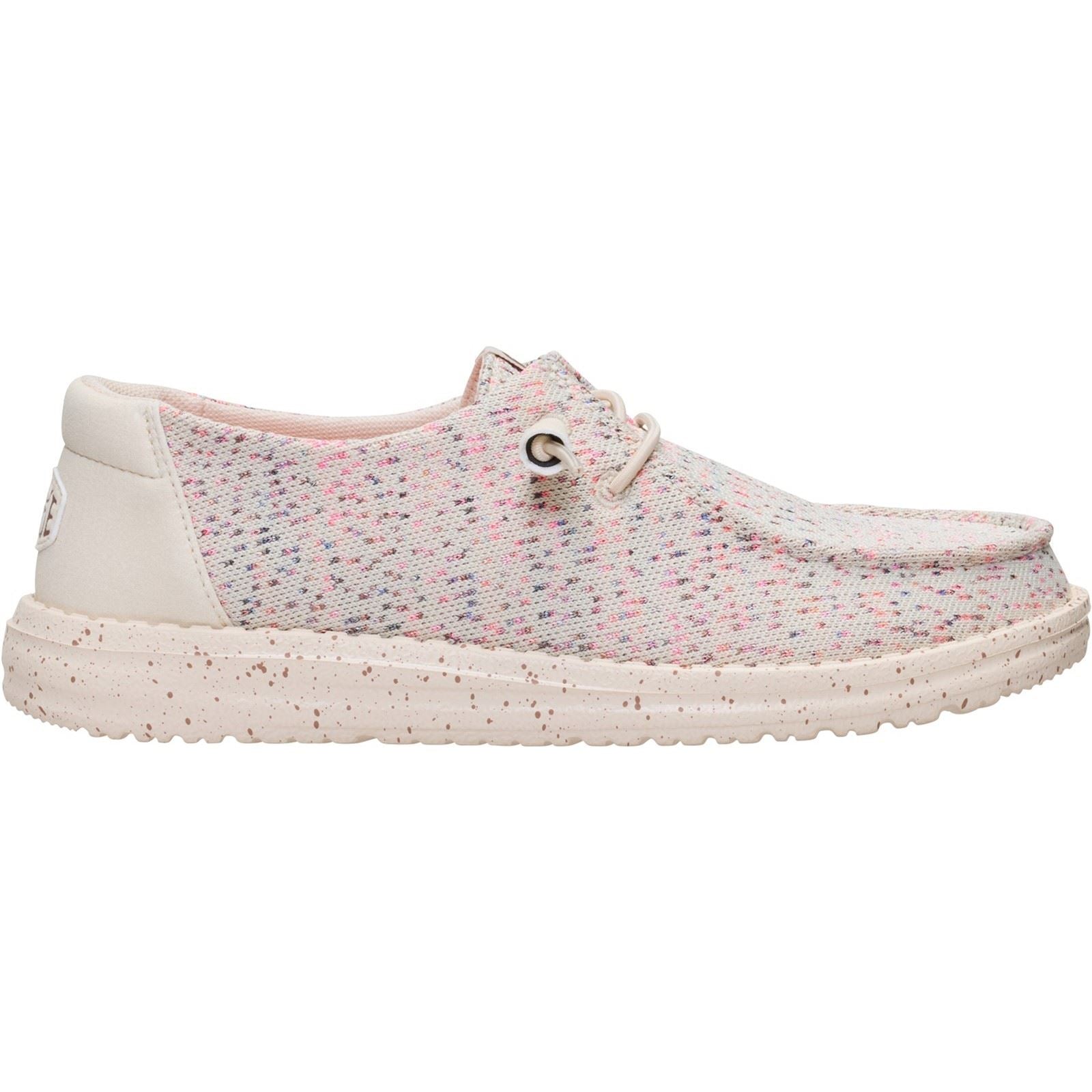 HEYDUDE Wendy Stretch Polyester Women's Taupe/Multi Loafers