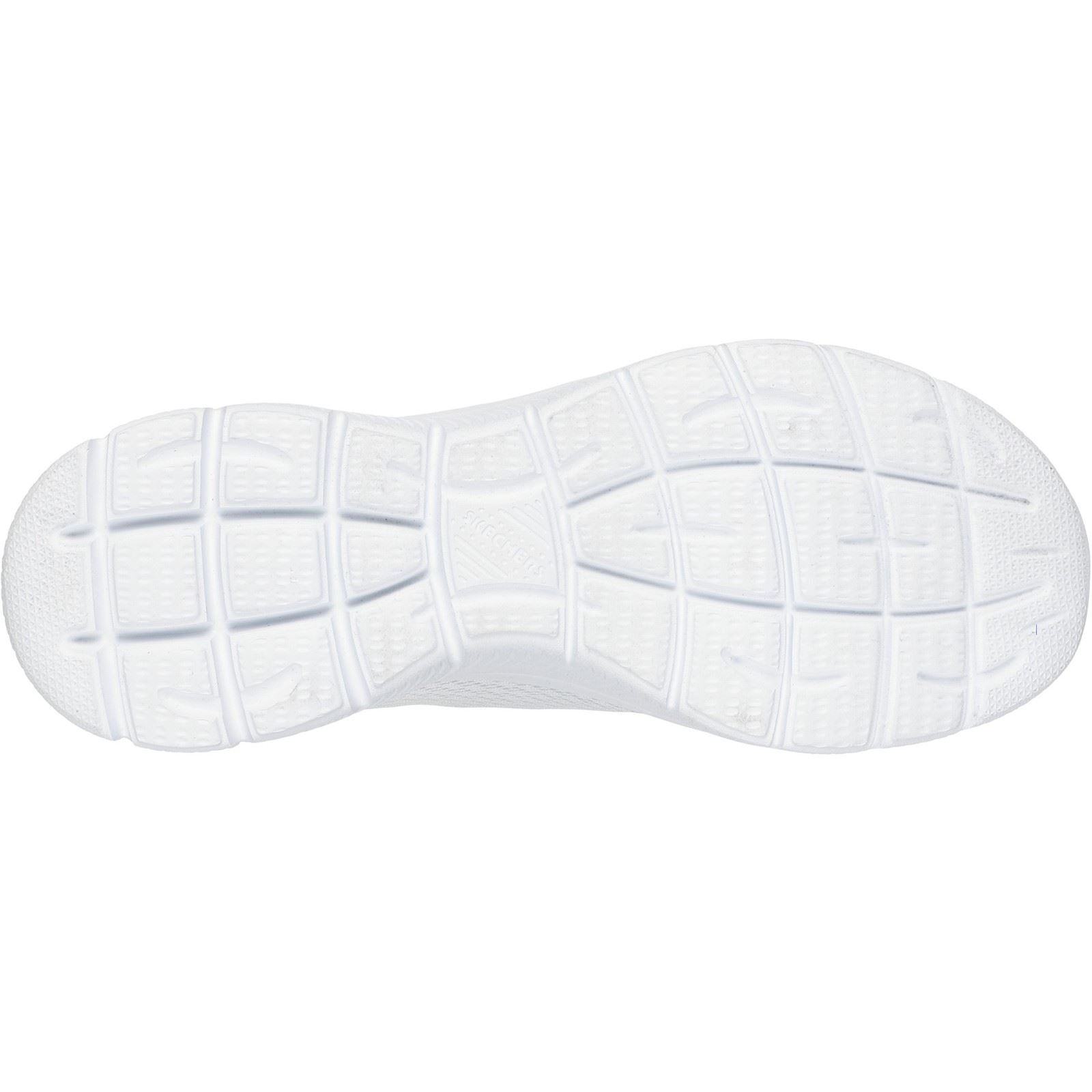 Skechers Summits Summer Blush Textile Women's White Trainers