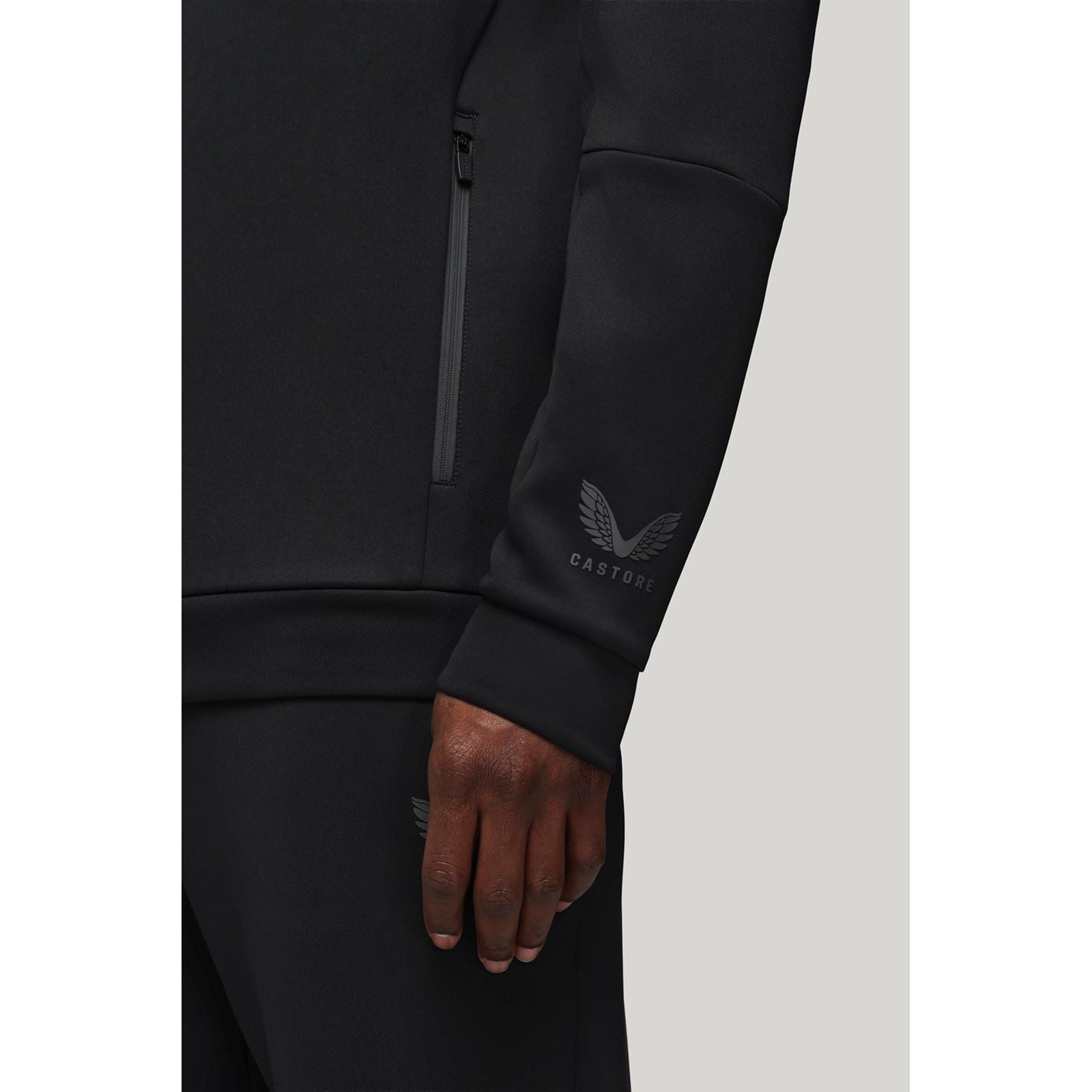 Castore Flex Hoodie Men's Black Hooded Sweatshirt