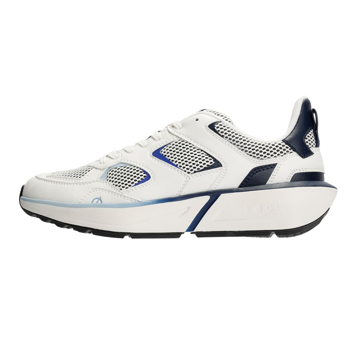 LØCI VØLT White/Navy/Blue Trainers