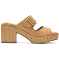 Hush Puppies Poppy Leather Women's Tan Sandals