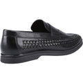 Hush Puppies Bowie Leather Men's Black Loafers